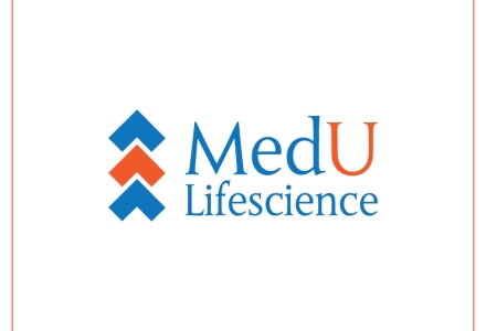 Logo designed for MedU Lifescience Mumbai